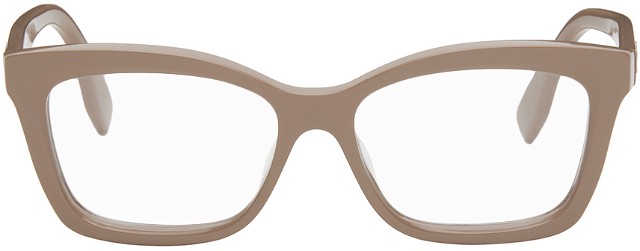 Lettering Glasses "Taupe"