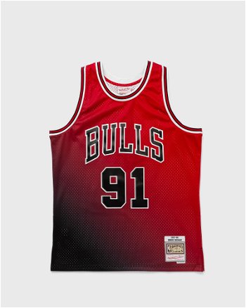 Mitchell & Ness NBA SWINGMAN JERSEY CHICAGO BULLS GOLDEN HOUR GLAZE 1997-98 DENNIS RODMAN #91 TFSM5911-CBU97DRDRED1