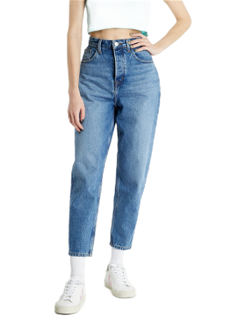 Tommy Hilfiger Mom Ultra High Rise Tapared Jeans DW0DW09599 1A5