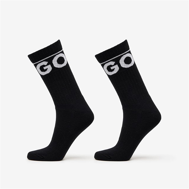 Iconic Socks 2-Pack Black