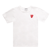 PLAY Dbl Red Heart Tee