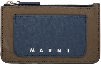 Marni Saffiano Leather Card Holder PFMI0080U0 LV520