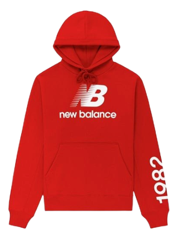 New Balance Made In Usa Logo Hoodie MT21547-RED