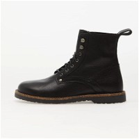 Bryson Grained Natural Leather Black