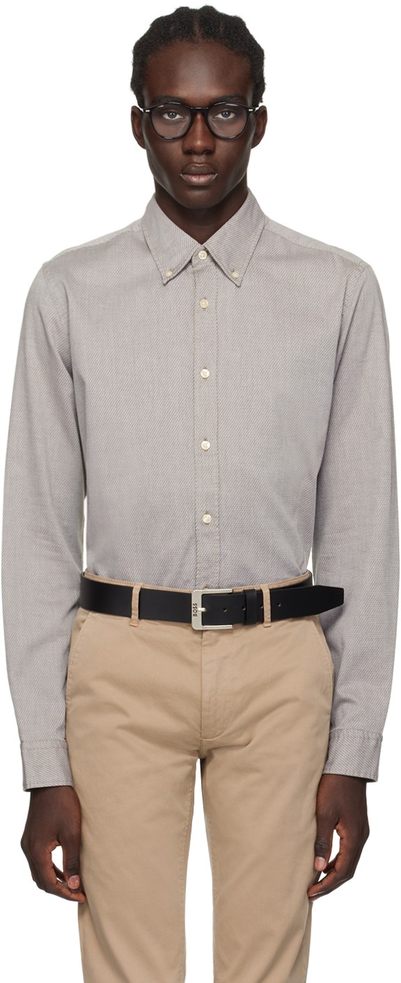 Button-Down Shirt "Khaki"