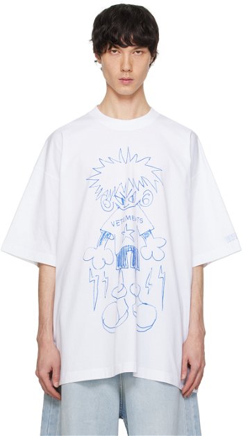 VETEMENTS Scribbled Teen T-Shirt UE64TR340W