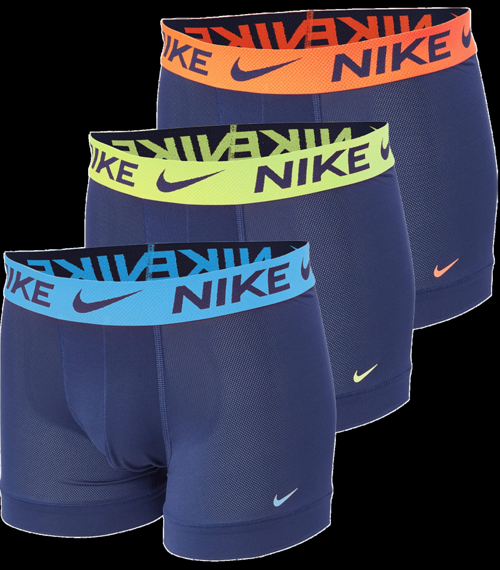 Calzoncillos hombre Nike Essential Micro (Pack de 3) - Azul Marino/Azul