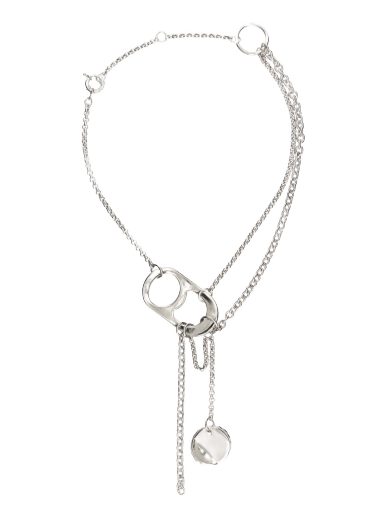 Silver Can Puller Necklace