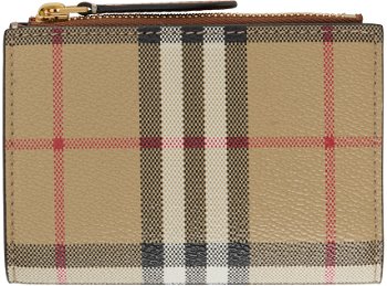 Burberry Check Small Bifold Wallet 8079204