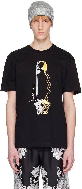 Versace Safety Pin T-Shirt 1008490 1A06069