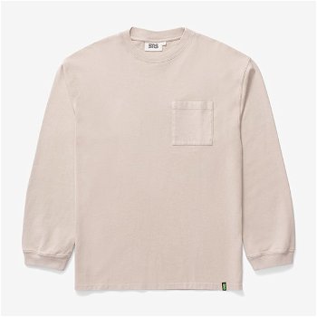SNS Washed Long Sleeve Pocket Tee SNS-1193-0200
