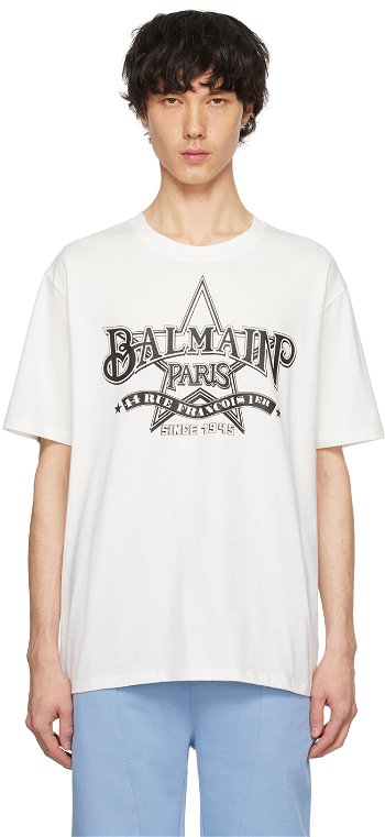 Balmain Star T-Shirt CH1EG000GD29