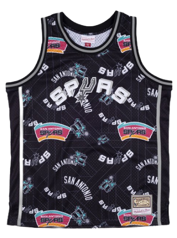 Mitchell & Ness San Antonio Spurs Swingman Jersey MSPOBW19081-SASPTBK