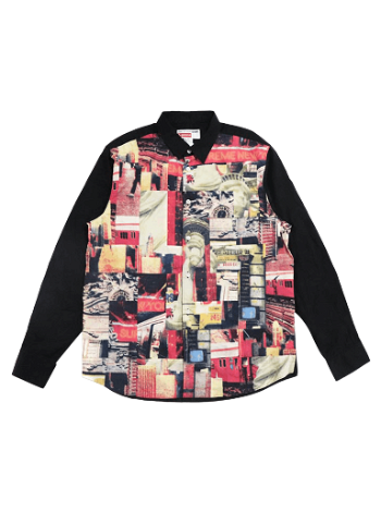Supreme Comme des Garçons SHIRT Patchwork Button Up Shirt FW18S2 MULTICOLOR
