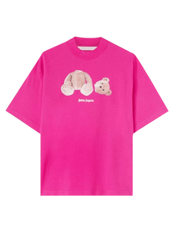 Palm Angels Bear Printed Loose T-Shirt PWAA017F22JER0043260