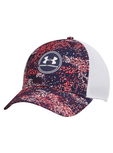 Gorra con visera curva Under Armour Project Rock Truckerblu para