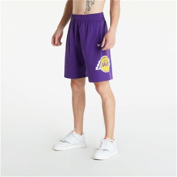 New Era LA Lakers Washed Team Logo Shorts 13083850