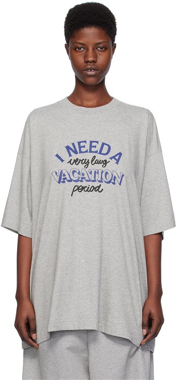 VETEMENTS 'I Need A Vacation' T-Shirt UE64TR320G