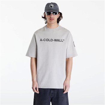 A-COLD-WALL* Overdye Logo T-Shirt ACWMTS186 Cement