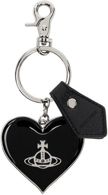 Vivienne Westwood Mirror Heart Orb Keychain 8203010XU-OM0009-