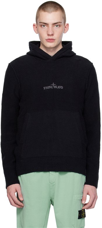 Stone Island Embroidered Hoodie 8015513D2