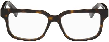 Bottega Veneta Square Glasses BV1256O-002