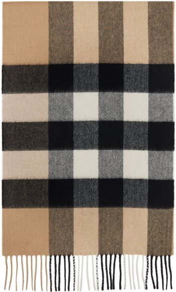 Burberry Check Scarf Brown 8056851
