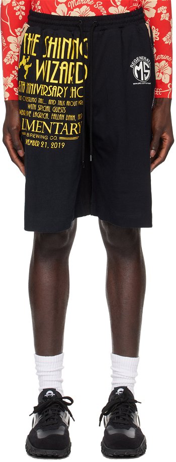 Marine Serre Regenerated T-Shirt Shorts MSH007 UJER0003
