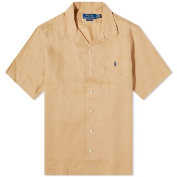 Polo by Ralph Lauren Linen Vacation Shirt Vintage Khaki 710938425007