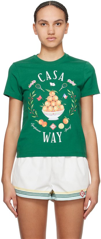 Casablanca 'Casa Way' T-Shirt WPS24-JTS-020-02