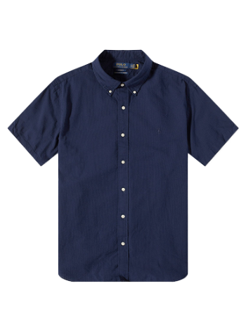 Polo by Ralph Lauren Seersucker Short Sleeve Shirt Astoria Navy 710906575003