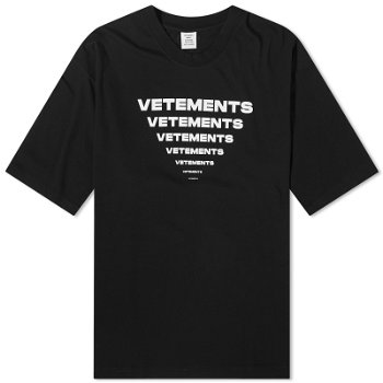VETEMENTS Pyramid Logo T-Shirt UE64TR140B