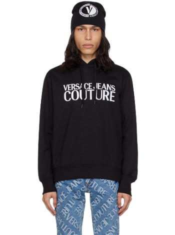 Versace Jeans Couture Embroidered Hoodie E75GAIT02_ECF06T