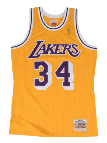 Mitchell & Ness LA Lakers Shaquille O´neil NBA Swingman Jersey SMJYGS18177-LALLTGD96SON