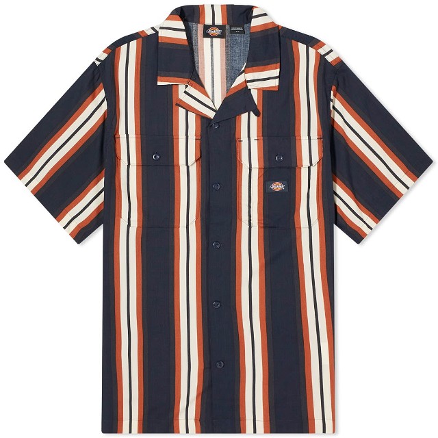 Forest Stripe Vacation Shirt