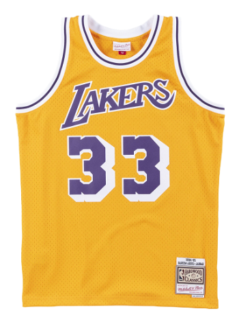 Mitchell & Ness NBA Swingman Jersey Los Angeles Lakers Kareem Abdul Jabbar SMJYAC18110-LALLTGD84KAB