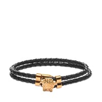 Leather Medusa Bracelet