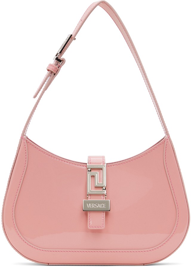 Pink Greca Goddess Small Bag