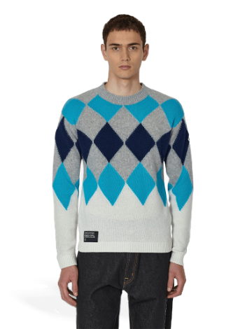 Moncler FRGMT Argyle Wool and Cashmere Sweater 9C00001M1127 P07