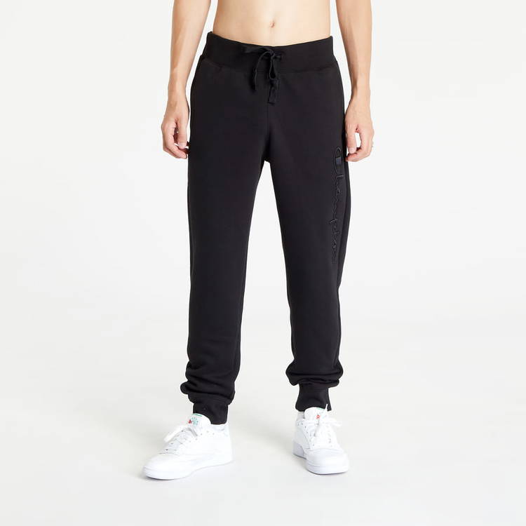 Pantalón Chándal CHAMPION Rib Cuff Negro