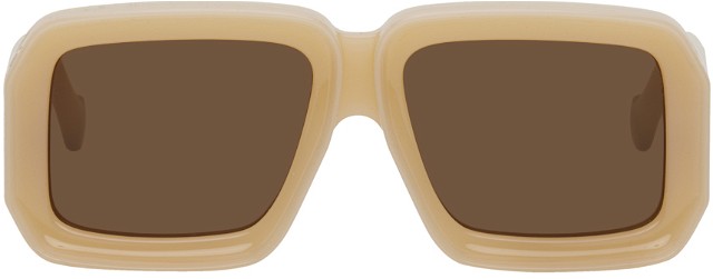 Beige Paula's Ibiza Dive Sunglasses