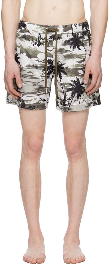 Moncler Printed Swim Shorts J10912C00014M4211