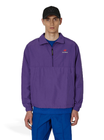 New Balance MADE in USA Quarter Zip Jacket Prism Purple MJ31540PRP