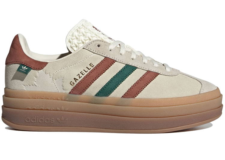 Zapatilla Adidas Gazelle Bold Beige Mujer