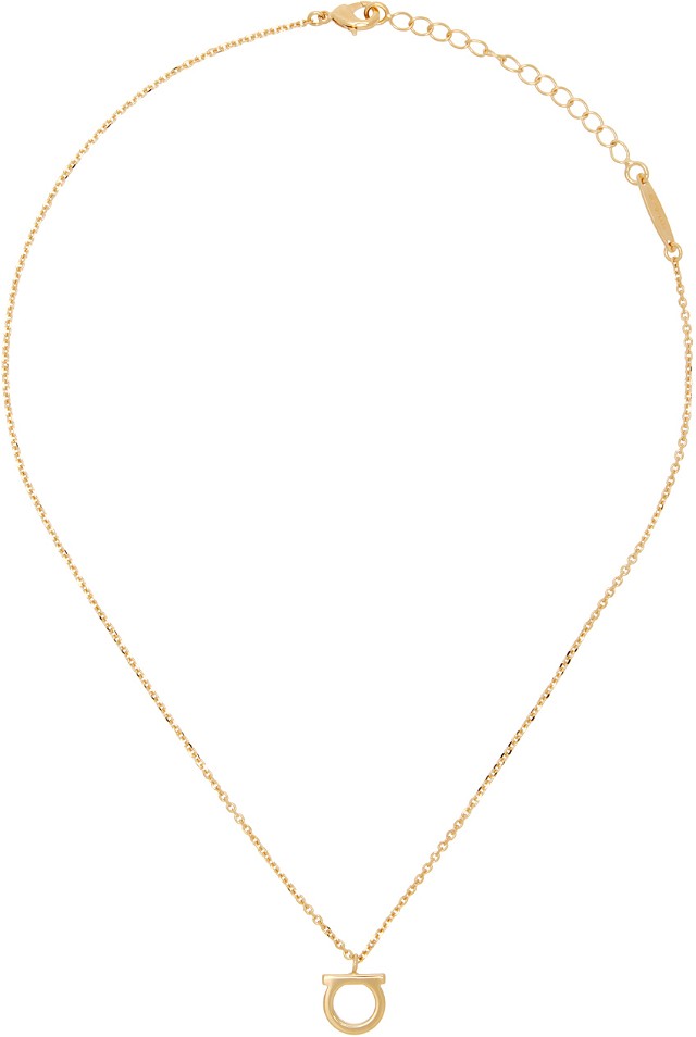 Large Gancini Necklace "Gold"