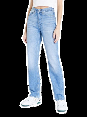 CALVIN KLEIN High Rise Straight Jeans J20J219518 1AA