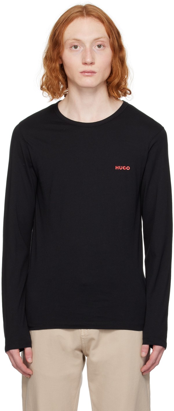 Hugo Three-Pack Long Sleeve T-Shirts