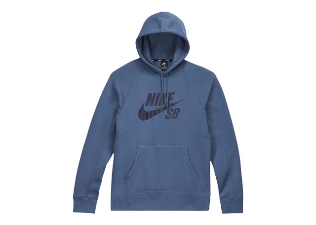 Icon Pullover Skate Hoodie Blue