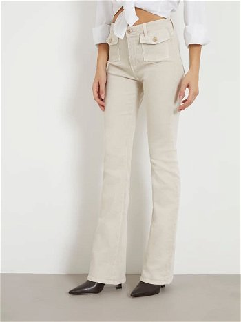 GUESS High Rise Flare Pant W4RB38WFY1A