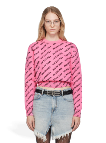 Balenciaga Mini Allover Sweater 704421 T3233